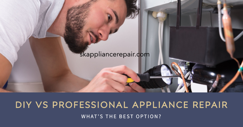DIY VS Professional Appliance Repair: Which is Right for You?